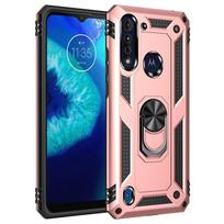 dėl Moto G8 Power Lite, skirta telefonui Moto G 8 Power Lite, dėklas atsparus smūgiams šarvuotas tvirtas karinis apsauginis automobilinis laikiklis magnetinis dangtelis Moto G8 Power Lite