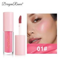 Dragon Ranee Mini Matte Liquid Blush Set - Waterproof, Sweat-Proof Brightening & Contouring for Effortless Nude Looks DR126 Liquid Blush No. 1 (no color box)