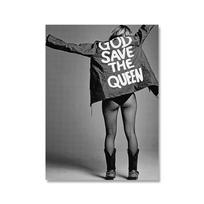 Supermodelis Kate Moss Skandinaviško Retro Plakatas Drobės Spaudinys Sienų Menas Dovanos Feministėms Tapyba Mada Sienų Menas Paveikslai Svetainei Be Rėmo 21*30cm No Frame