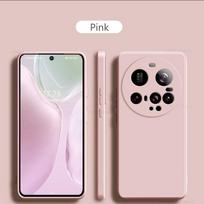 Dėl Dėl Xiaomi Mi 15 Ultra 5G Dėklas Skystas Silikonas Smūgiams Atsparus Telefono Dėklas Dėl Xiaomi Mi 15 Ultra Mi15 Ultra Mi 15 Pro Minkštas TPU Dangtelis For Xiaomi 15 Ultra rožinė