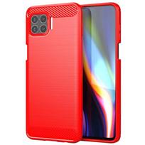 Skirta Motorola One 5G Moto G 5G Plus Smūgiams atsparus silikoninis dėklas Minkštas telefono dėklas moto g 5g+ one 5g uw Prabangūs matiniai dėklai G 5G Plus raudona