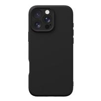 Flanelės skysto silikono plonas dėklas, skirtas iPhone 16E 16 Pro Max 15 Pro 14 13 12 11, su apsauga kamerai, atsparus smūgiams, matinis, minkštas telefono dangtelis iPhone 11 raudona