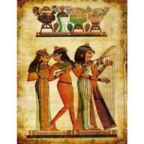 Retro Egipto Papirusas Faraonas Veikėjas Hieroglifai Plakatas Drobės Tapyba Spaudinys Vintažinis Sienos Menas Paveikslas Svetainė Namų Dekoras 21cm×30cm NoFrame
