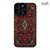 Smūgiams atsparus iPhone 16 Pro Max dėklas su persiško kilimo raštu iPhone 6P/6SP