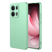 Lankstus skysto silikono TPU dėklas OPPO Reno 13 Pro 5G 13F FS Apsauginis dangtelis Buferio apvalkalas Fundas Coque OPPO Reno 13 Pro 5G šviesiai žalios spalvos