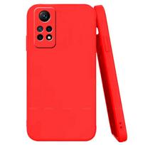 Skirta Xiaomi Redmi Note 12 Pro 4G dėklas Redmi Note 12 Pro 4G dangtelis Funda Atsparus smūgiams skysto silikono dėklas Redmi Note 12 Pro Note 12 Pro 4G raudona