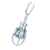 Claw Machine Keychain Novelty Desk Toy For Stress Relief And Fun Gift Idea With Durable Eco Friendly Material žalia