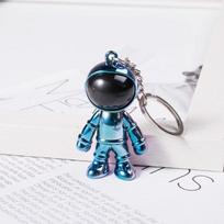 3D Fashion Astronaut Keychain Space Robot Spaceman Keychain KTY mėlyna