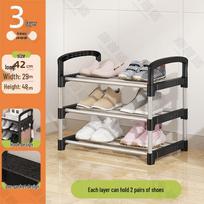 Sturdy Multi-Layer Dustproof Shoe Rack with Cover for Home and Dorm Entryways Mat Type [Dustproof Reinforced]
