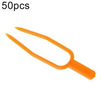 50 vnt. Tvirtinamasis tvirtinimo elementas Augalų spaustukai Sodo braškių šakutės auginimo spaustukas 50pcs