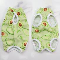 Kačių nujunkymo sterilizavimo kostiumas mažiems šunims, katėms, kombinezonai nuo laižymo, atkuriamieji drabužiai po operacijos Mieli spausdinti naminių gyvūnėlių priežiūros drabužiai S