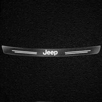 1 vnt. Skaidrus automobilio bagažinės emblemos apsauginis lipdukas Automobilio priedai Jeep Grand Cherokee Wrangler Renegade Compass Patriot Liberty black