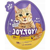 Joy & Toy Cat Snack Surprise Thin Flakes Chicken | 5906112601072