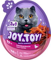 Joy & Toy Cat Snack Surprise Soft Bites Duck | 5906112601089