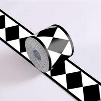 3D tapetų kraštinės PVC lipnūs vandeniui atsparūs sienų lipdukai Svetainė Vonios Kambarys Kicking Line Liemens linija 3D Namų dekoro Kraštelis 10 cm * 5M