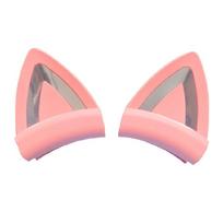 Silicone Cats Ear Add Ons For Headphones Charms Perfect For Anime Fan And Students Music Enthusiasts Accessories rožinė