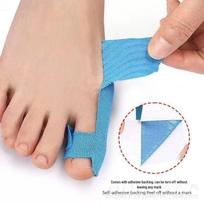 Hallux Valgus Korekcinis Pleistras: Nykščio atitraukimo atrama ir raumenų juosta, skirta pagerinti išlygiavimą ir komfortą 1 pc (no packaging) juoda