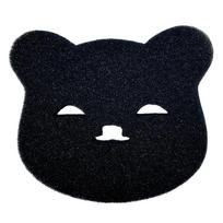 Bear-Shaped Reusable Fabric Pet Hair Remover for Washing Machines 1PC