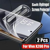 2 Pcs Vivo x200 Pro HD Soft Hydrogel Screen Protector For Vivo V60 V27 v50 V40 V30 Pro V30e V29 5G Hydrogel Protection Film For Vivo V30 5G