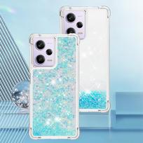 Blizgantis skystas smėlio laikrodžio dėklas telefonui Xiaomi Redmi Note 12 11 Pro 4G 12S 11S 12C, Poco X5 5G Apsauginis mielas skaidrus dangtelis For Redmi Note 12 4G