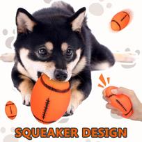 Hot Pet Toy: Squeaky Ball for Small Dog (Corgi) &  – Chew-Resistant for Teething & Boredom One Size