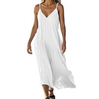 Moteriška trumpomis rankovėmis suknelė paplūdimiui, laisvalaikio suknelė L juoda