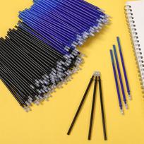 Magic Erasable 0.5mm Gel Pen Refill - Transparent Rod, Easy Erase, Blue/Black 0.5mm Full Needle Tip mėlyna