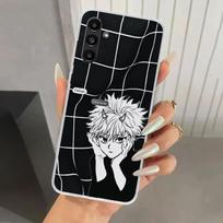 Killua Medžiotojas HXH Telefono dėklas, skirtas Samsung Galaxy A17 A16 A37 A26 A36 A57 A56 A15 A25 A35 A55 A14 A24 A34 A54 A13 A23 A33 A53 Gala Samsung A06
