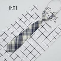 Japanese School Style Plaid Lazy Tie