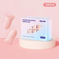 10/4 vnt. Liemenu formos ausų kamštukai Triukšmo mažinimas Miegojimas Anti Canceling Muzika Garso izoliacija Ausų kamštukų apsauga Putplasčio Miegojimas 10Pcs žalia