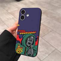 M-MF Rapper D-DOOM For IPhone 17 16 15 14 13 12 11 Pro Max 13 17Air Shockproof Soft Phone Cases Coque iPhone 13 pro
