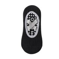 Women Yoga Socks Non Slip Grip Socks with Cross Straps Silicone Dots Floor Socks for Pilates Indoor Exercise Fitness Socks One Size juoda