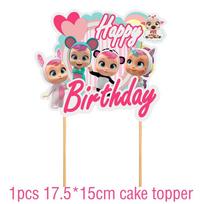 Cry Babies Magic Tears teminiai vakarėlio reikmenys nepamirštamai smagumui ir pramogoms Big Cake Inserts