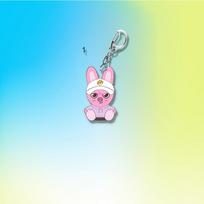 Stray Kids SKZOO Casual Outfit Keychain, Kawaii Sitting SKZOO Characters Acrylic Pendant, Kpop Fans Cute Bag Charm CHANGBIN