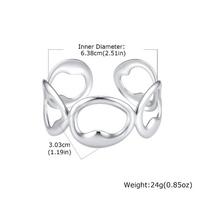 Nerūdijančio plieno šilkinio šaliko apyrankė Stilingas papuošalas Tuščiavidurė apyrankė moterims Silver Bracelet
