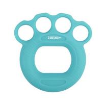 Yousheng Silicone Grip Strength Trainer Ring Anti-slip Forearm Finger Training Ring Hand Grip Strengthener Portable Hand Rehabilitation Workout tamsiai mėlyna spalva