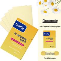Bamboo Charcoal Facial Oil Blotting Papers for Men and Women - Portable, Refreshing, Fragrance-Free Oil Control Sheets