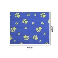 Reusable Pet Cooling Mat Waterproof Gel Pad Non-Toxic Summer Cooling Pad for Dogs Cats Crate Bed Car Seat Protector A4
