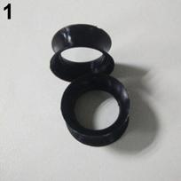2 Pcs Soft Silicone Ear Flesh Tunnels Plug Stretcher Piercing Gauge Earrings 12 mm juoda