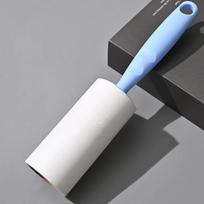 Lint Roller Remover with Ergonomic Handle and Refillable Sticky Paper Roll for Clothing Furniture and Car Interior Cleaning one size mėlyna