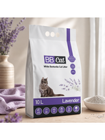 Balto bentonito kraikas Levandų kvapo BB Cat, 10 L / 8,4 kg