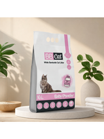 Balto bentonito kraikas „Kūdikių pudros“ kvapo BB Cat, 10 L / 8,4 kg