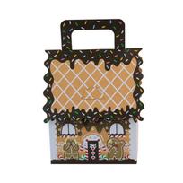 Christmas Small House Kraft Candy Box: New Style Handheld Packaging for Weddings