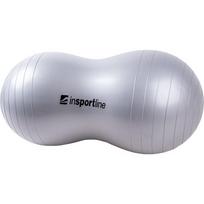 Žemės riešuto formos mankštos kamuolys inSPORTline P-Nut 50 cm - Pilka