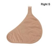 Silikoninė krūties apsauginė kišenė po mastektomijos, spiralinis kabliukas, nešiojamas protezas, krūties apsauginis maišelis, S/M/L/XL dydis Right S