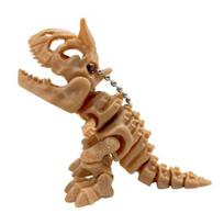 Keychain Pendant, 3D Printed Skeleton Dinosaur Keychain, Lightweight Backpack Handbag Charm for Everyday Use