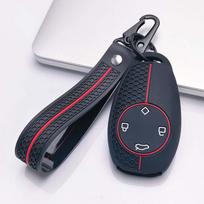 Key Fob Cover for Leapmotor T03 S01 C11 C01 with Keychain Silicone Full Coverage Protective Case Anti-Scratch Guard Shockproof Protection juoda