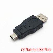 USB 2.0 Male/Female to Micro USB V8 Adapter Converter