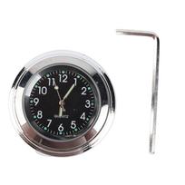 2225mm   Motociklo vairo laikrodis Metalinis laikiklis Rankenos strypas   Laikrodis (Juoda  ) black