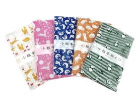 Miyamoto Towel Miyamoto Tenugui hand Izumi Koubai Komon Tenugui Made in 33 x 90 33025 (Japanese towel) 5-piece set, Japan, Approx. cm,